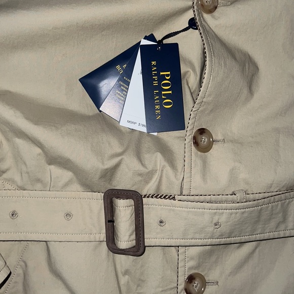 New Polo Ralph Lauren Reversible Belted Trench Coat - Picture 9 of 11